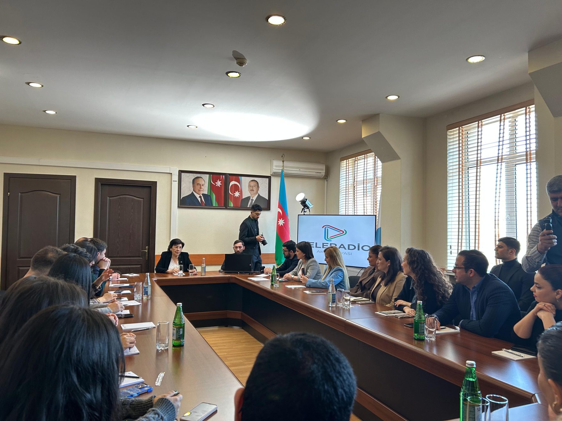 Azərbaycan Respublikasının Xalq artisti Roza Tağıyeva “Nitqin gözəlliyi” mözusunda çıxış etdi