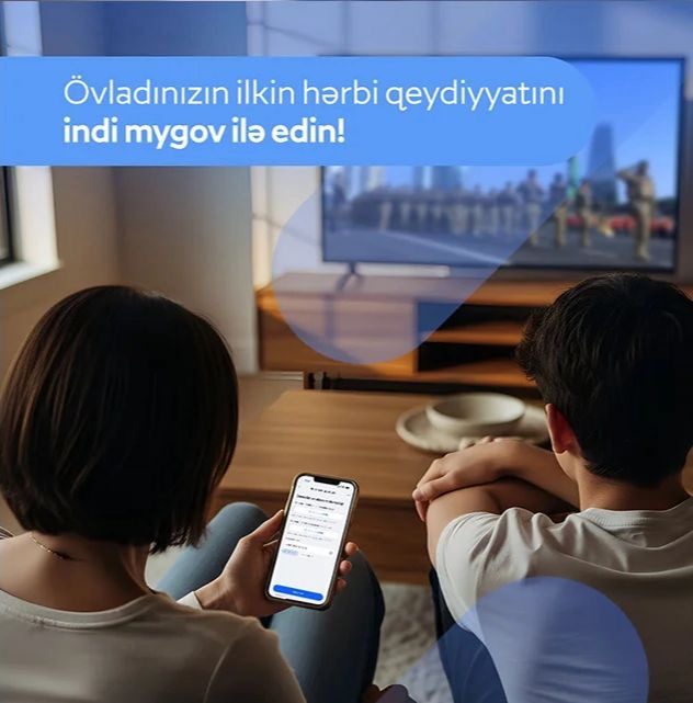 İlkin hərbi qeydiyyat artıq rəqəmsal müstəvidə: “mygov” üzərindən yeni xidmət istifadəyə verilib