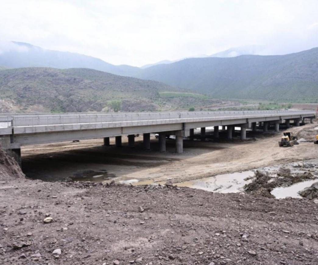 Araz River üzərində Ağbənd–Kəlalə avtomobil körpüsünün tikintisi başa çatıb