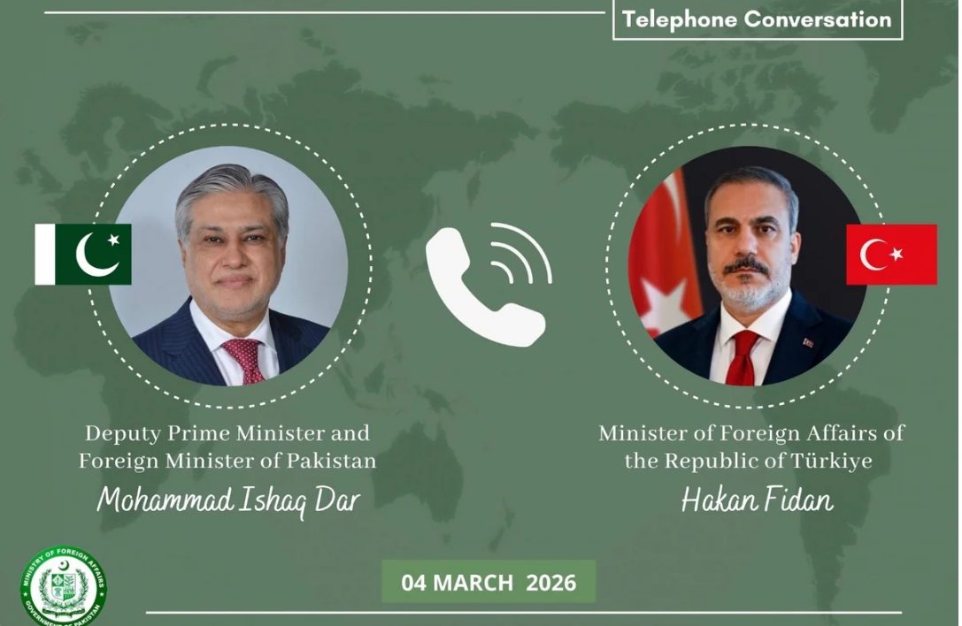 Hakan Fidan və Məhəmməd İshaq Dar İranın Türkiyə istiqamətində raket atmasını müzakirə edib