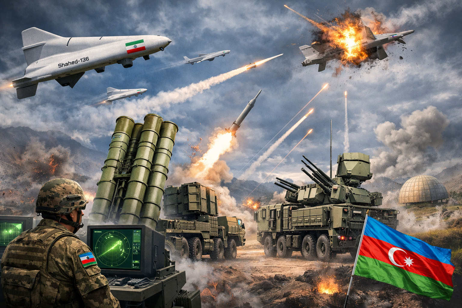 “Maraqlıdır, İran dronları sərhədi maneəsiz necə keçdi?” - ŞƏRH