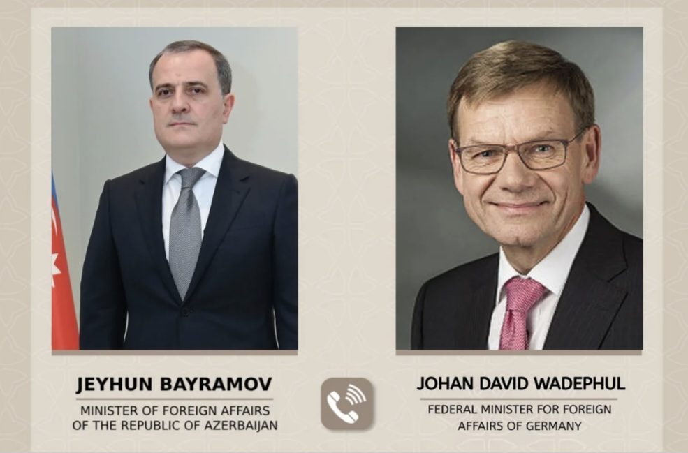 Almaniya vətəndaşlarının İrandan təxliyəsində göstərilən dəstəyə görə Azərbaycana təşəkkür edib