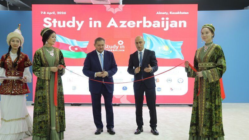 Qazaxıstanda “Study in Azerbaijan” təhsil sərgisinin açılışı olub