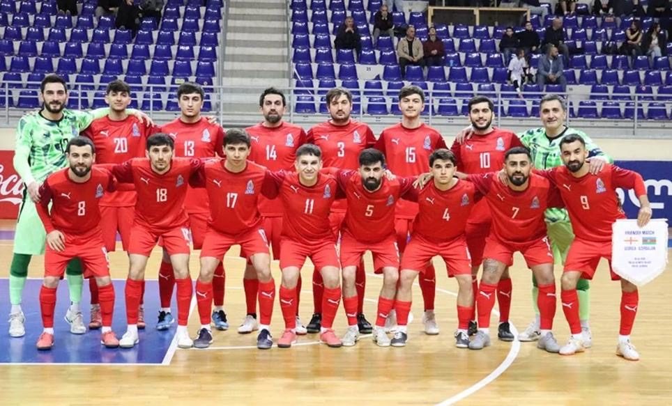 Azərbaycanın Futzal millisi Gürcüstana məğlub olub