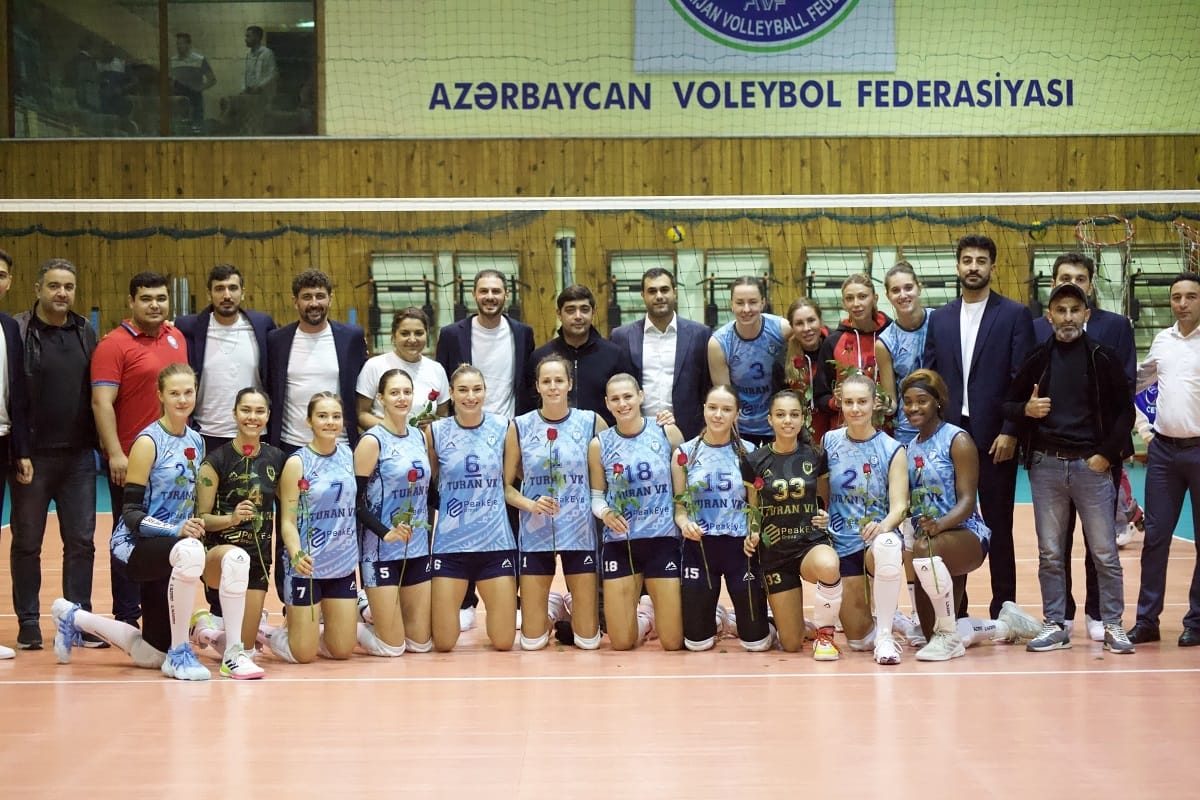 Azərbaycan Yüksək Liqasında "Turan"nın Qadın Voleybolçuları fərqlənib