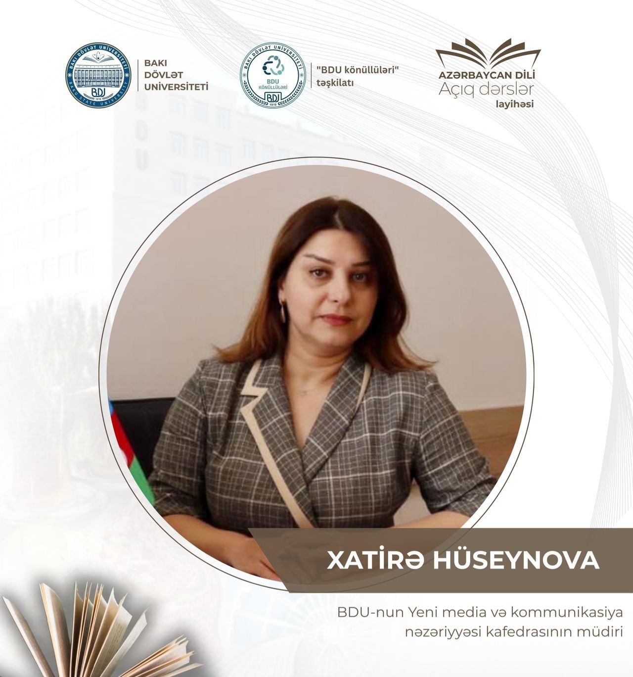 “Ana dilinə bağlılıq insanın şəxsiyyət kimi formalaşmasında mühüm rol oynayır”- Xatirə Hüseynova