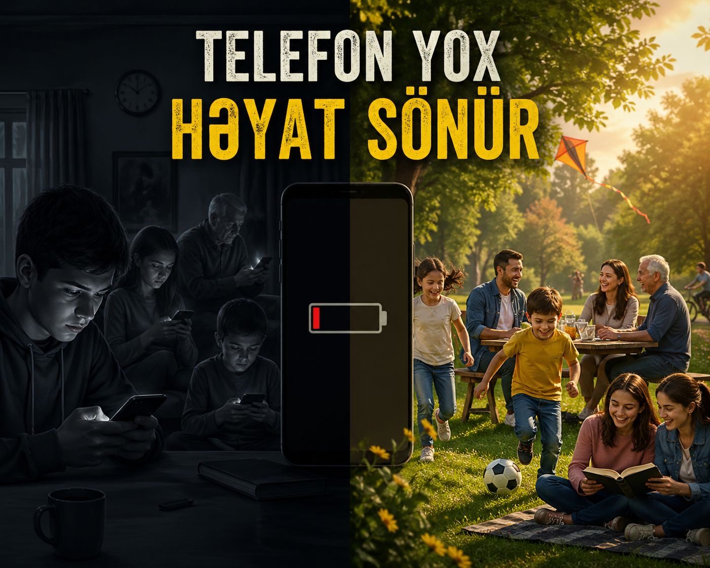 Telefon yox, həyat sönür: Gənclər niyə real dünyadan uzaqlaşır?