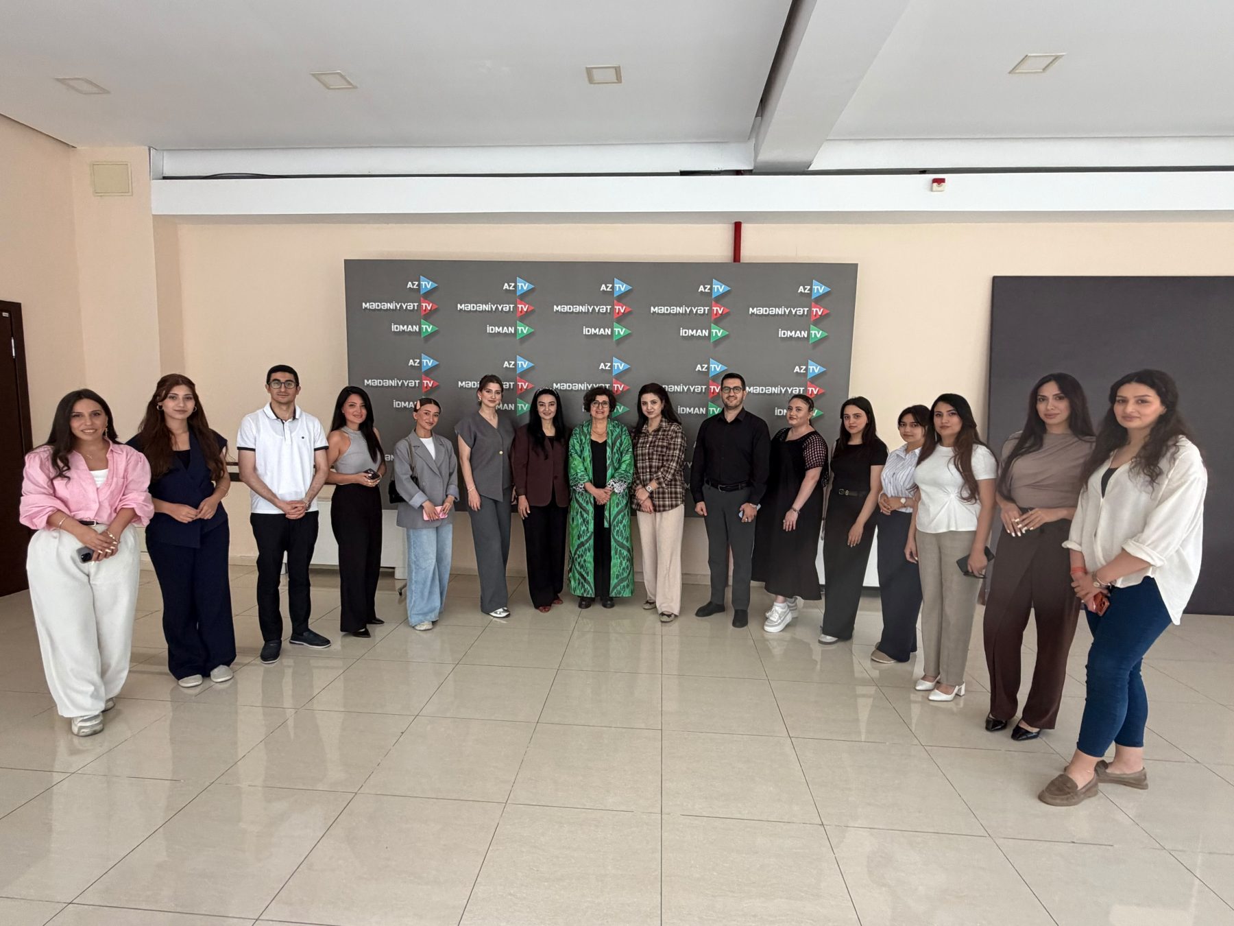 Özbəkistanlı doktorantlar Teleradio Akademiyasında