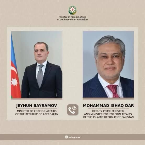 Ceyhun Bayramov və İshaq Dar ABŞ-İran razılaşmasını müzakirə edib