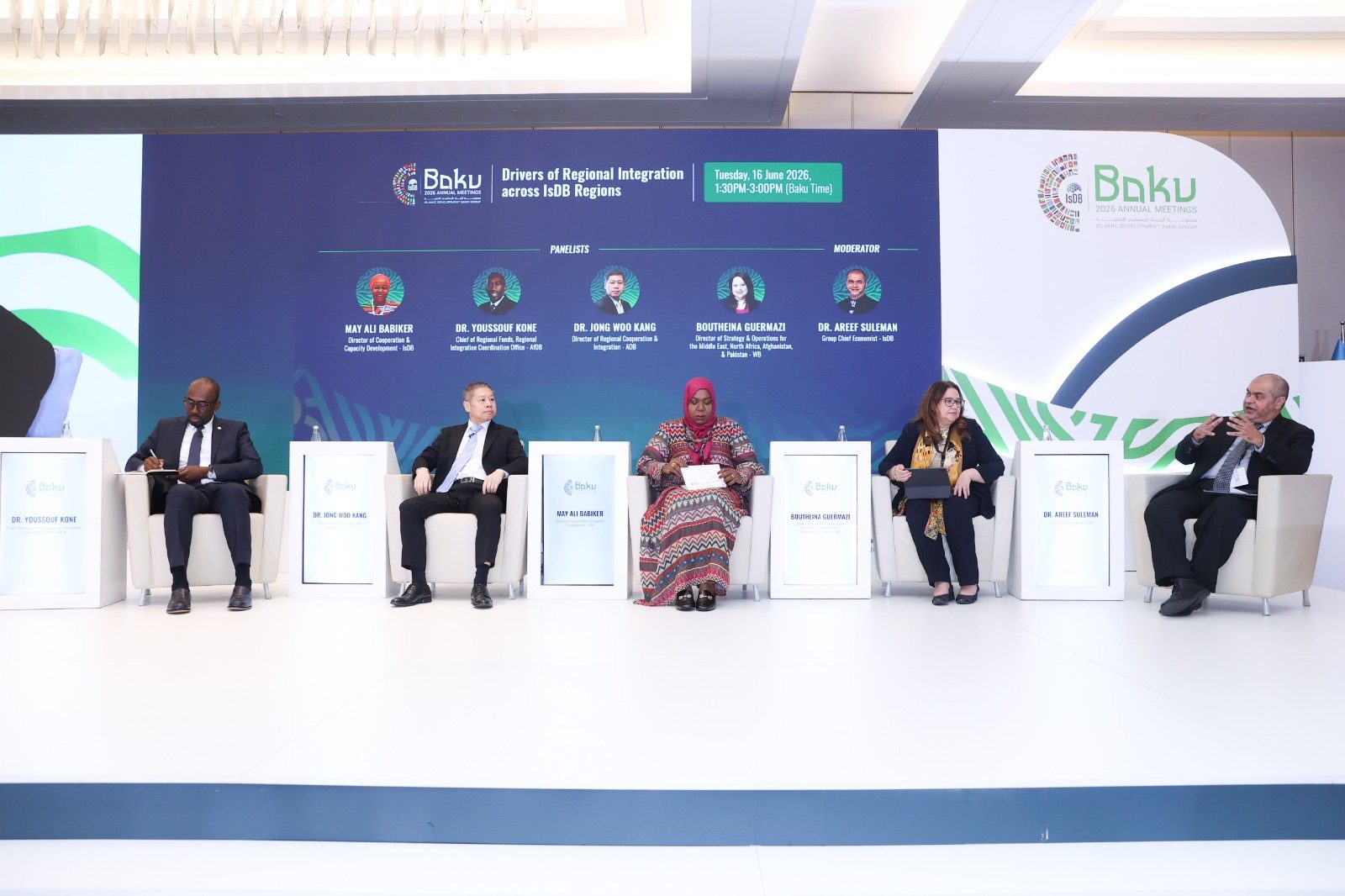 Dayanıqlı rifah naminə regional inteqrasiya: Bakı dialoqu qlobal inkişaf institutlarını bir araya gətirib
