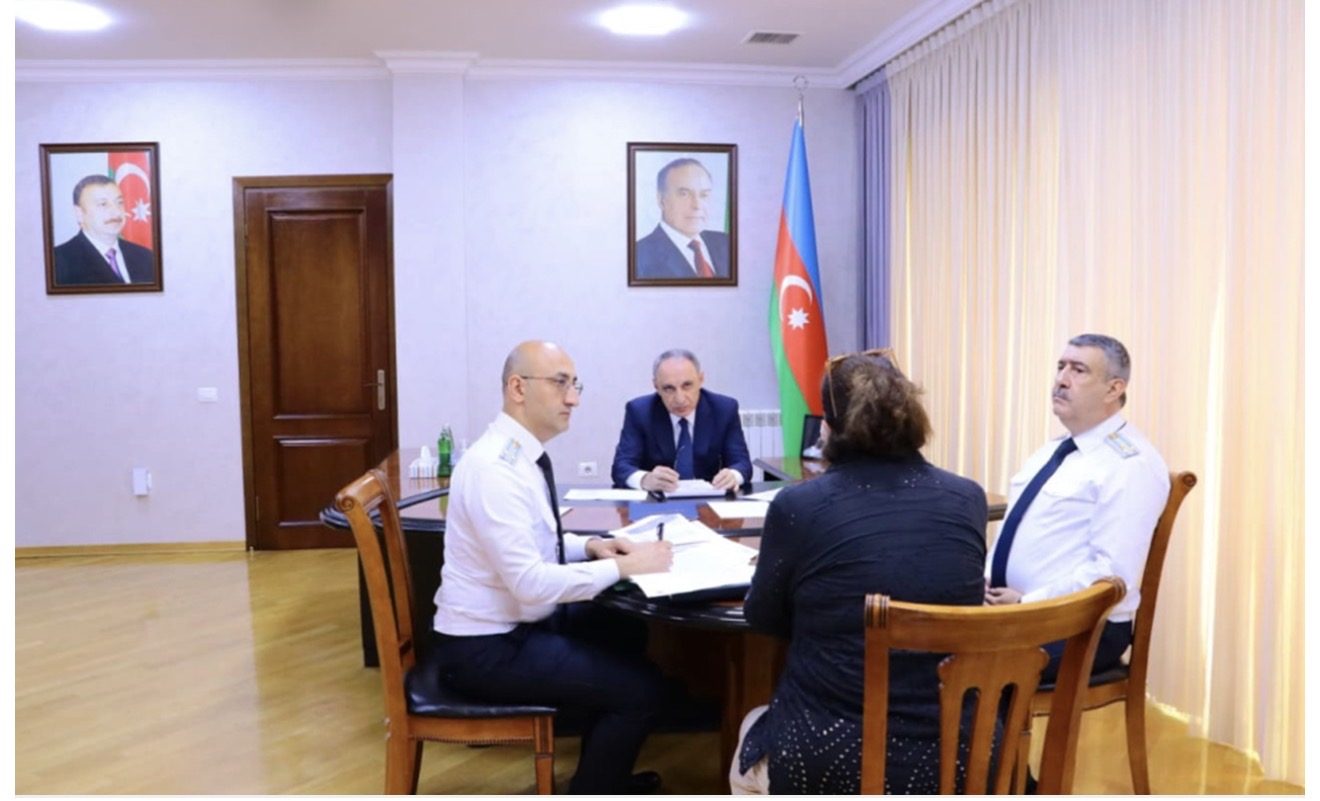 Kamran Əliyev Xətaidə qəbul keçirib