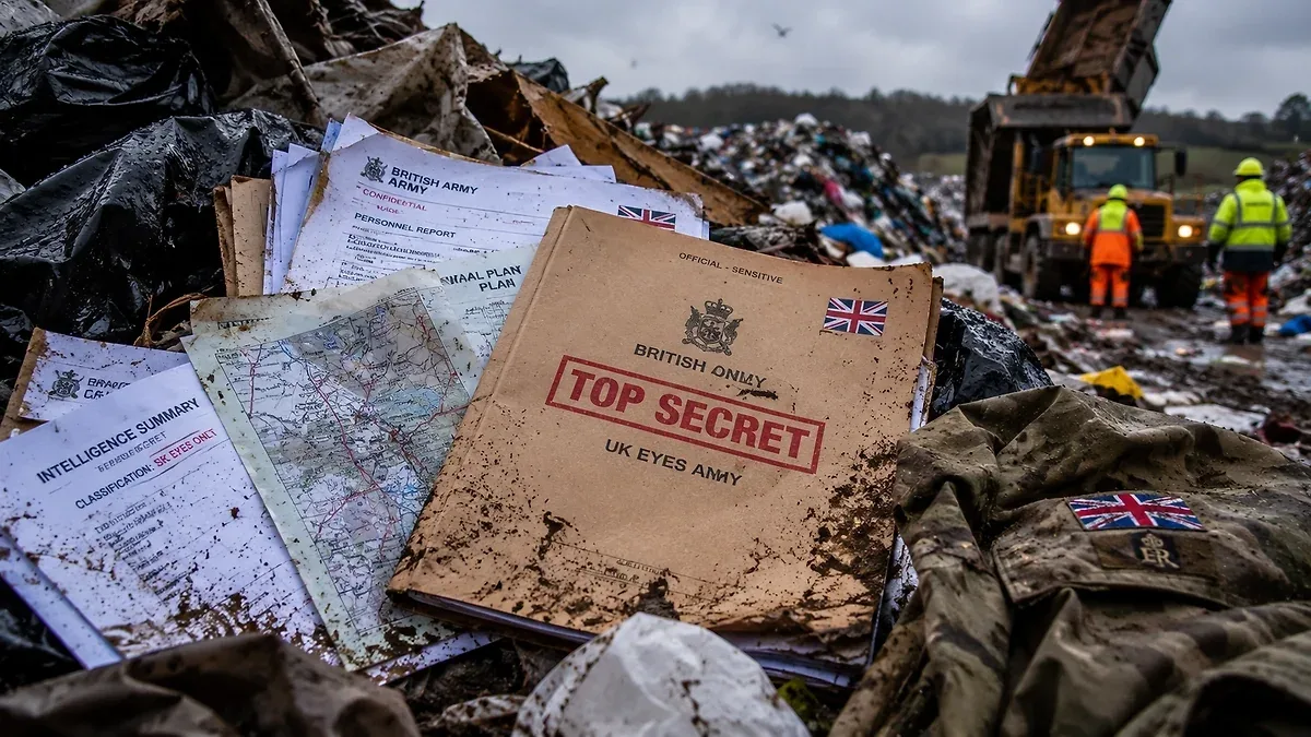 "The Sun": Britaniya Müdafiə Nazirliyinin gizli sənədləri zibilxanada aşkarlanıb