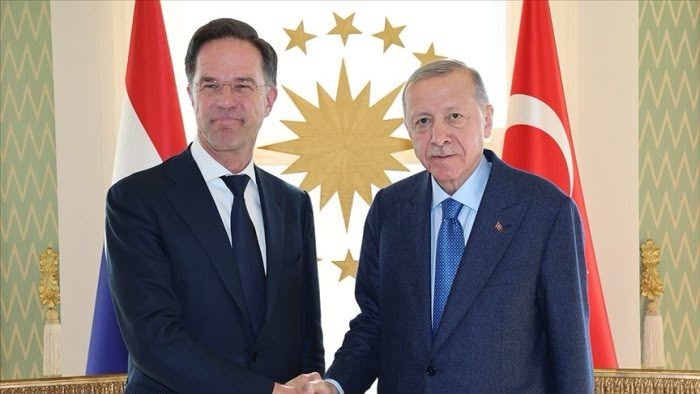 Ərdoğan NATO-nun baş katibi Mark Rütte ilə qapalı görüş keçirib