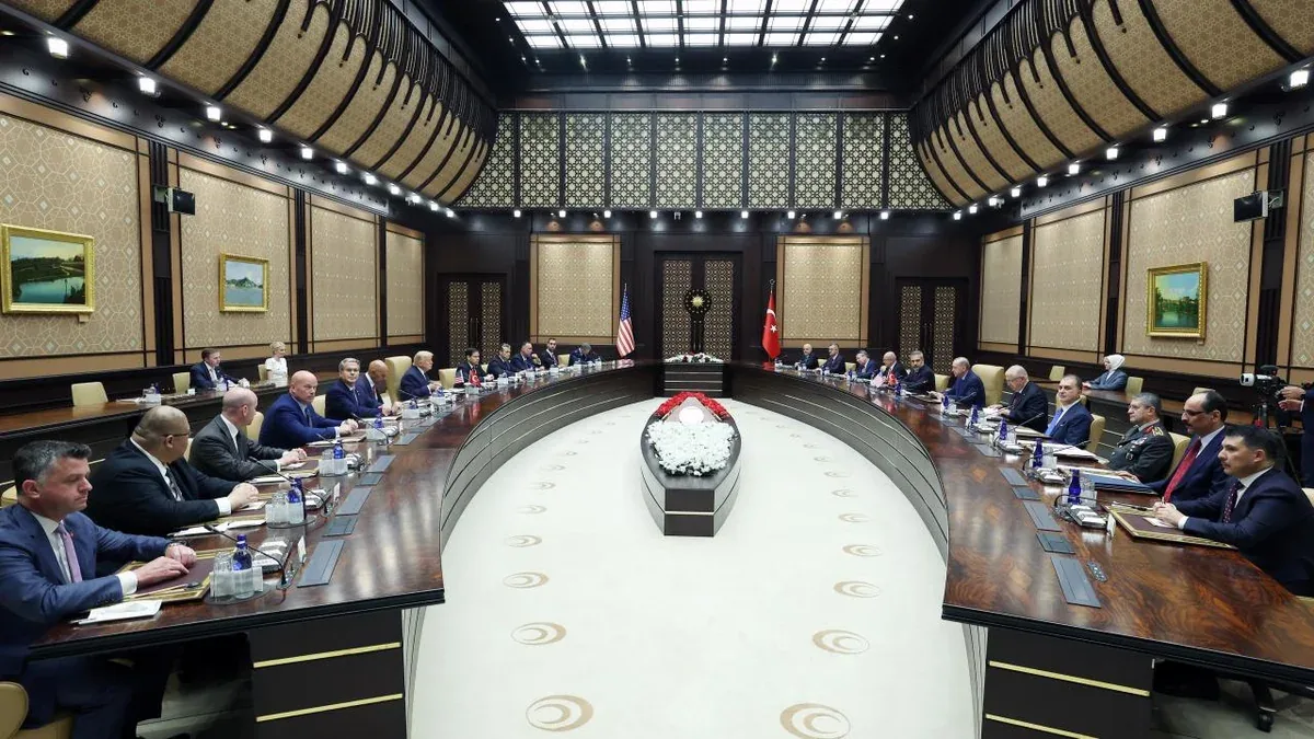 Ərdoğan və Donald Trampın nümayəndə heyətləri arasında görüş keçirilib