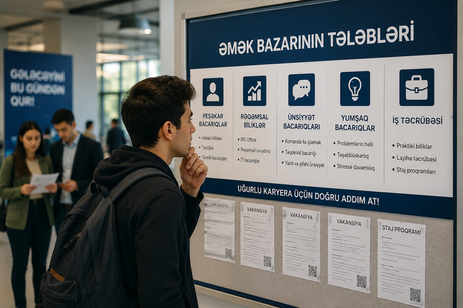 Gənclər işsizdir: Əmək bazarının tələbləri