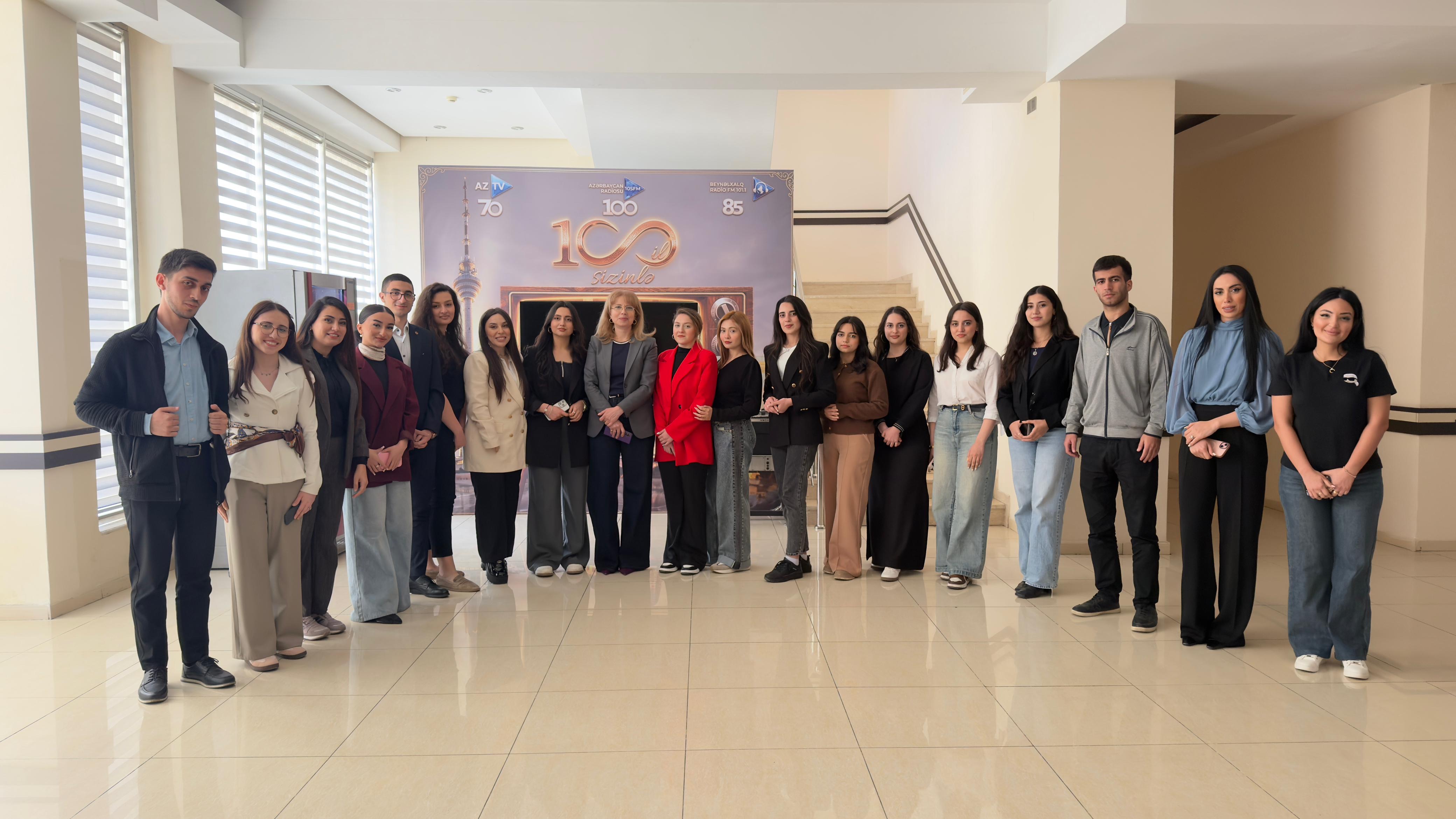 "Suflyor sönsə belə..." - Dilarə Səlim Teleradio Akademiyasında peşəkarlıq sirlərini bölüşdü